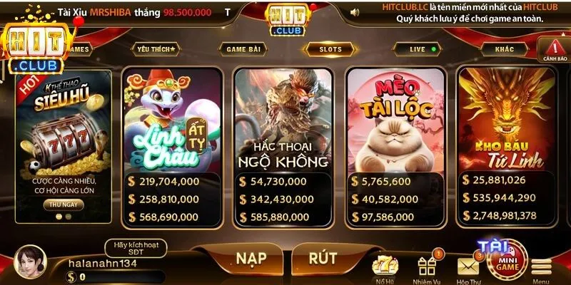 Sự kết hợp đỉnh giữa công nghệ RNG & Tỷ lệ RTP tại Hitclub
