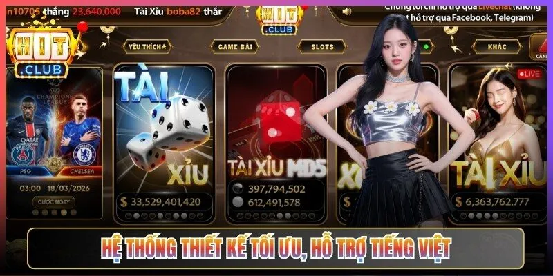 Hệ thống thiết kế tối ưu dành cho thị trường Việt Nam nên hỗ trợ tiếng Việt