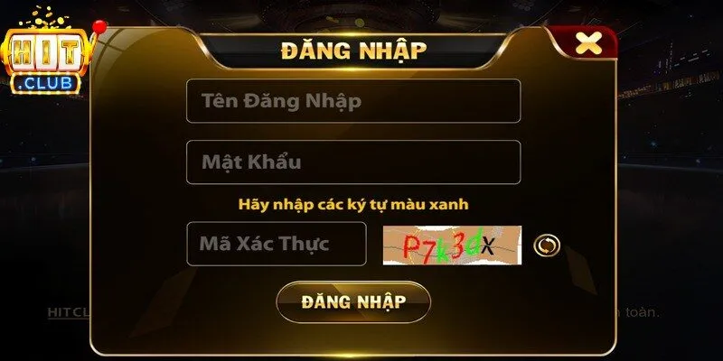 Quy trình đăng nhập tại Hiclub rất đơn giản, dễ thao tác cho anh em